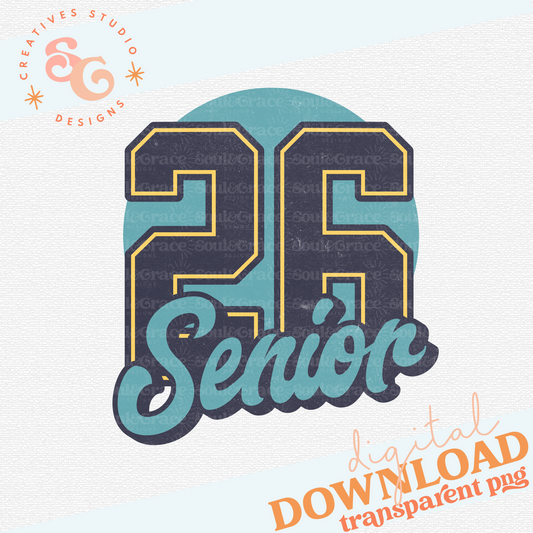 SENIOR DISTRESSED 26 DENIM