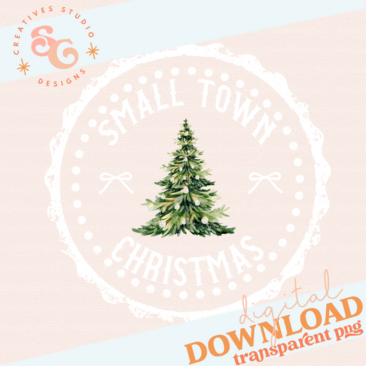 SMALL TOWN CHRISTMAS STAMP