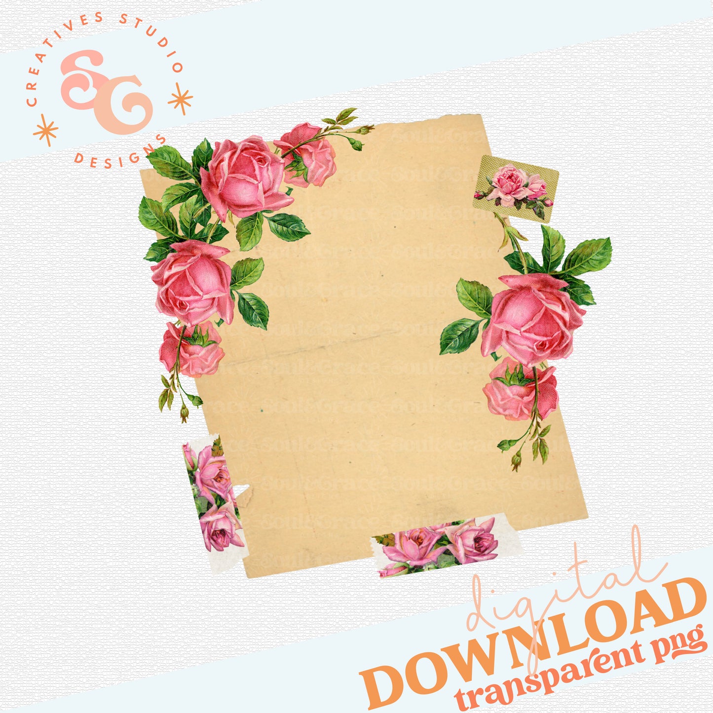 LOVE LETTER BACKGROUND - BLANK