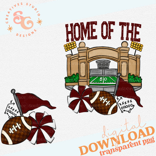 MAROON OF THE STADIUMS