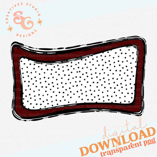 MAROON PLAY BALL PATCH