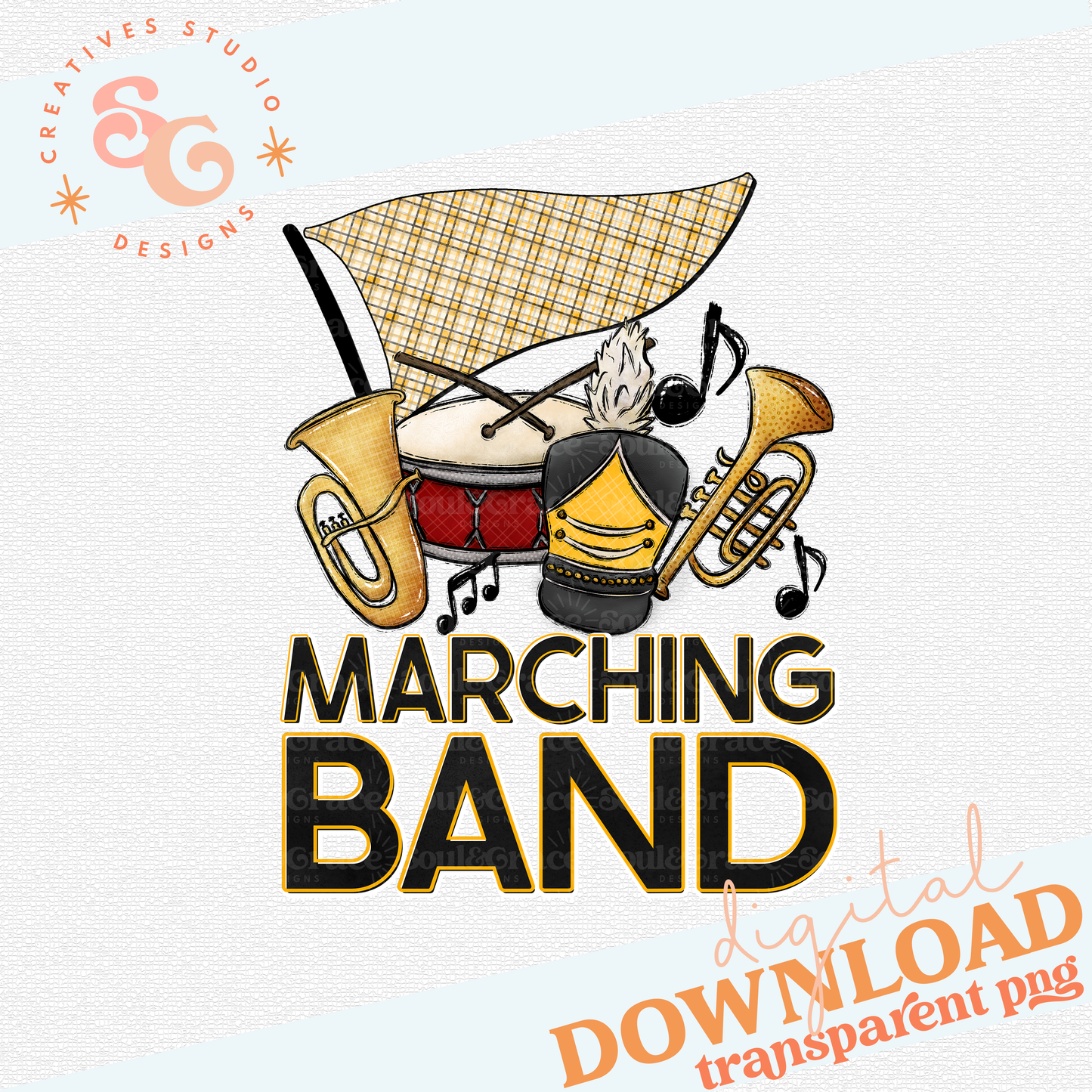 MARCHING BAND - BLANK ADD YOUR TEAM