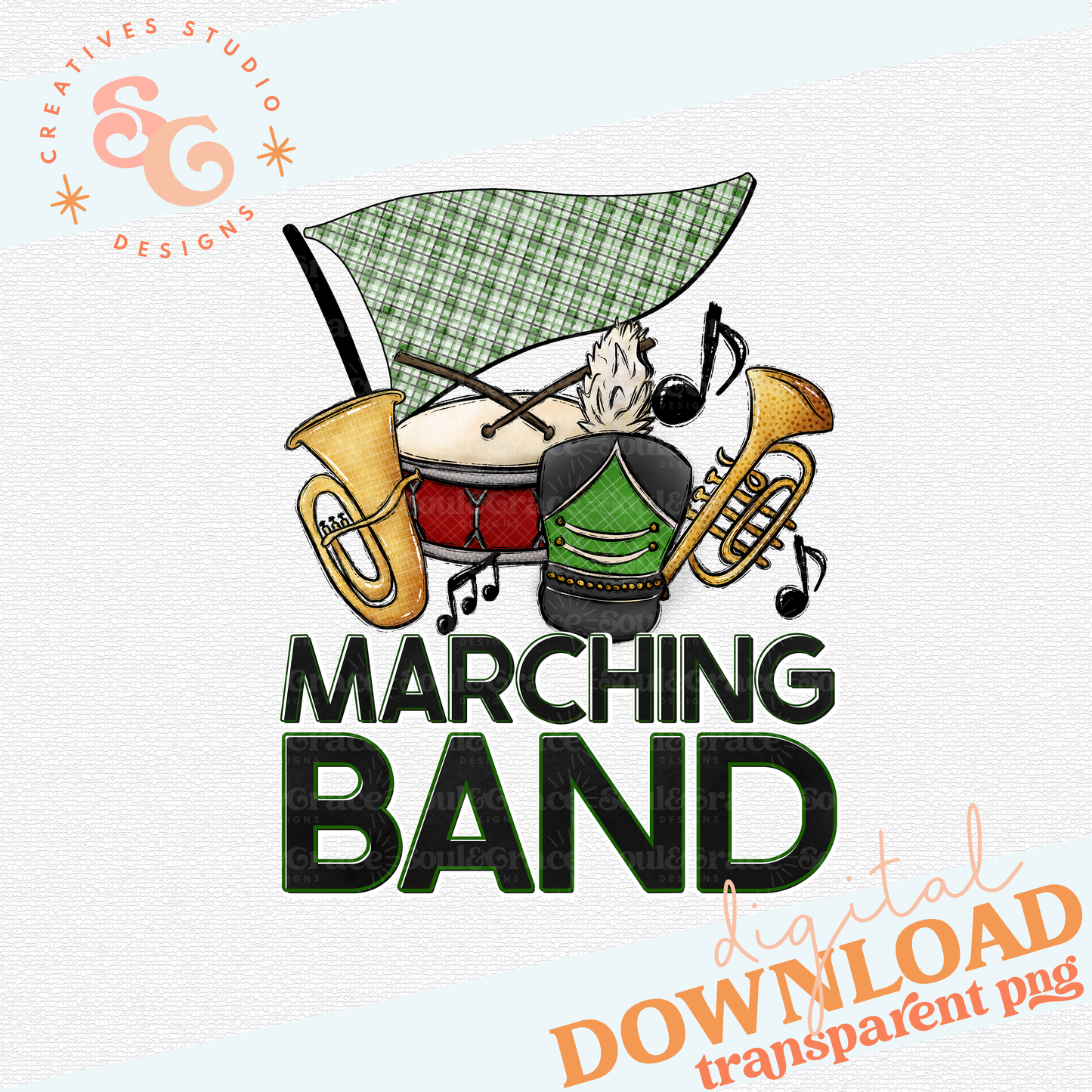 MARCHING BAND - BLANK ADD YOUR TEAM