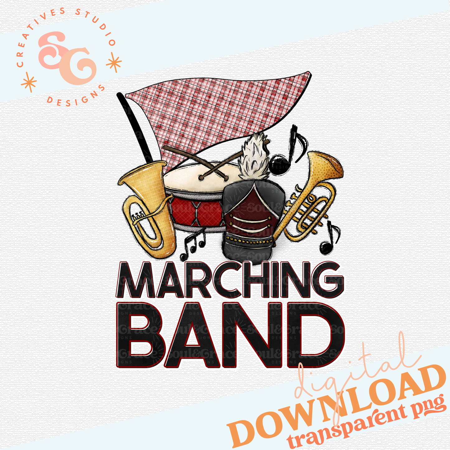 MARCHING BAND - BLANK ADD YOUR TEAM