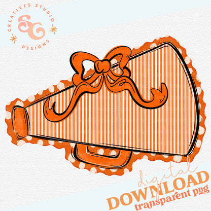 MEGAPHONES AND BOWS ORANGE