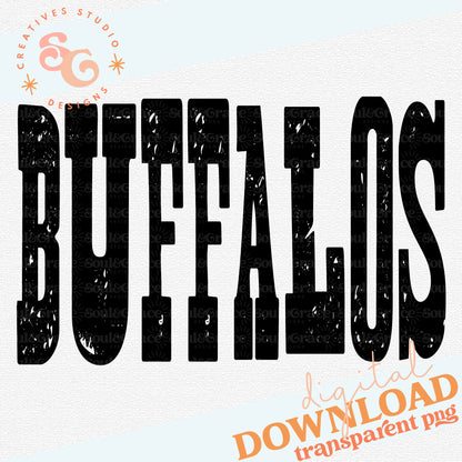MIXED UP MASCOTS Buffalos