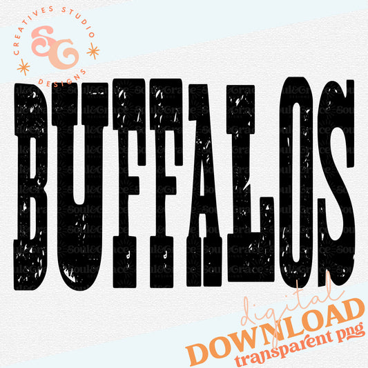 MIXED UP MASCOTS Buffalos