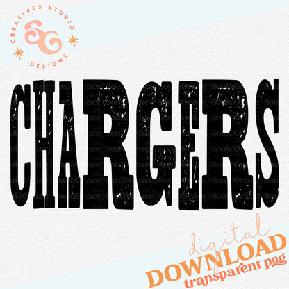 MIXED UP MASCOTS Chargers