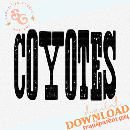 MIXED UP MASCOTS Coyotes