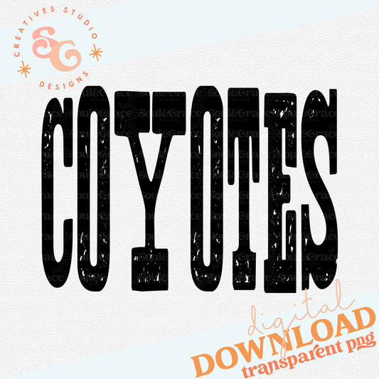 MIXED UP MASCOTS Coyotes