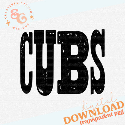 MIXED UP MASCOTS Cubs
