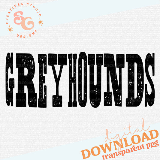 MIXED UP MASCOTS Greyhounds