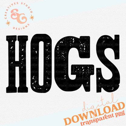 MIXED UP MASCOTS HOGS