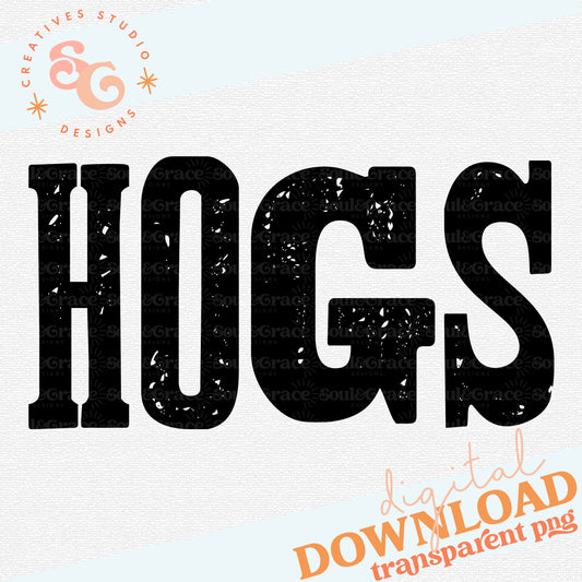 MIXED UP MASCOTS HOGS