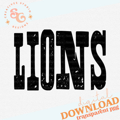 MIXED UP MASCOTS Lions