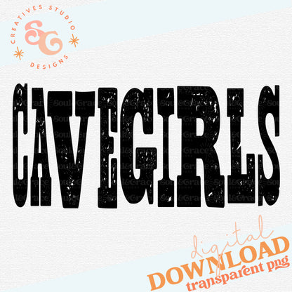 MIXED UP MASCOTS cavegirls