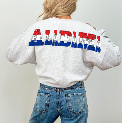 Mixed Up States Red White And Blue - Choose Your State