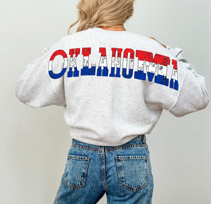 Mixed Up States Red White And Blue - Choose Your State