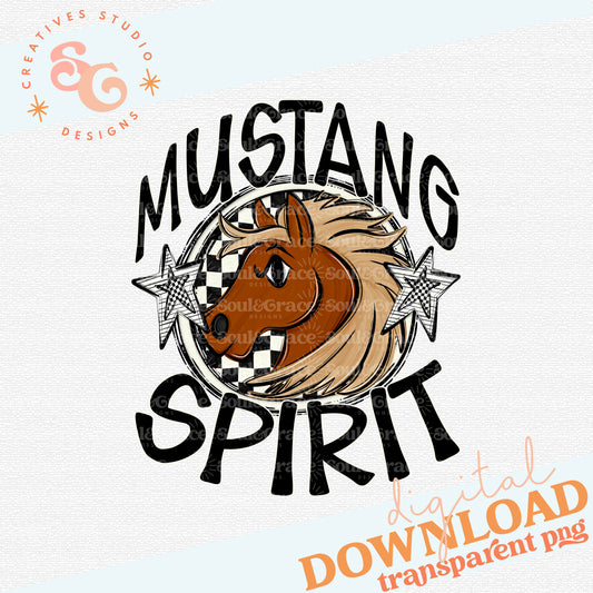 MUSTANG MASCOT SPIRIT