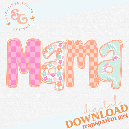 MAMA WORD ART