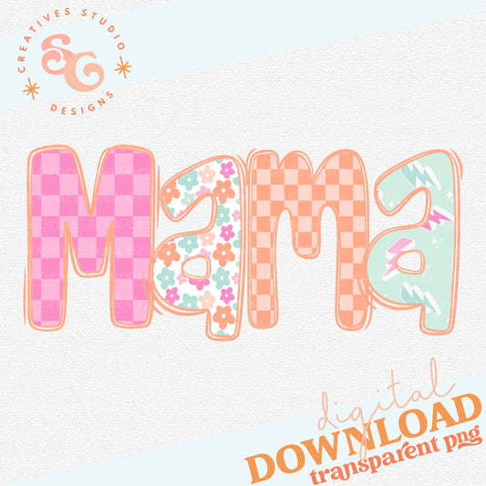 MAMA WORD ART