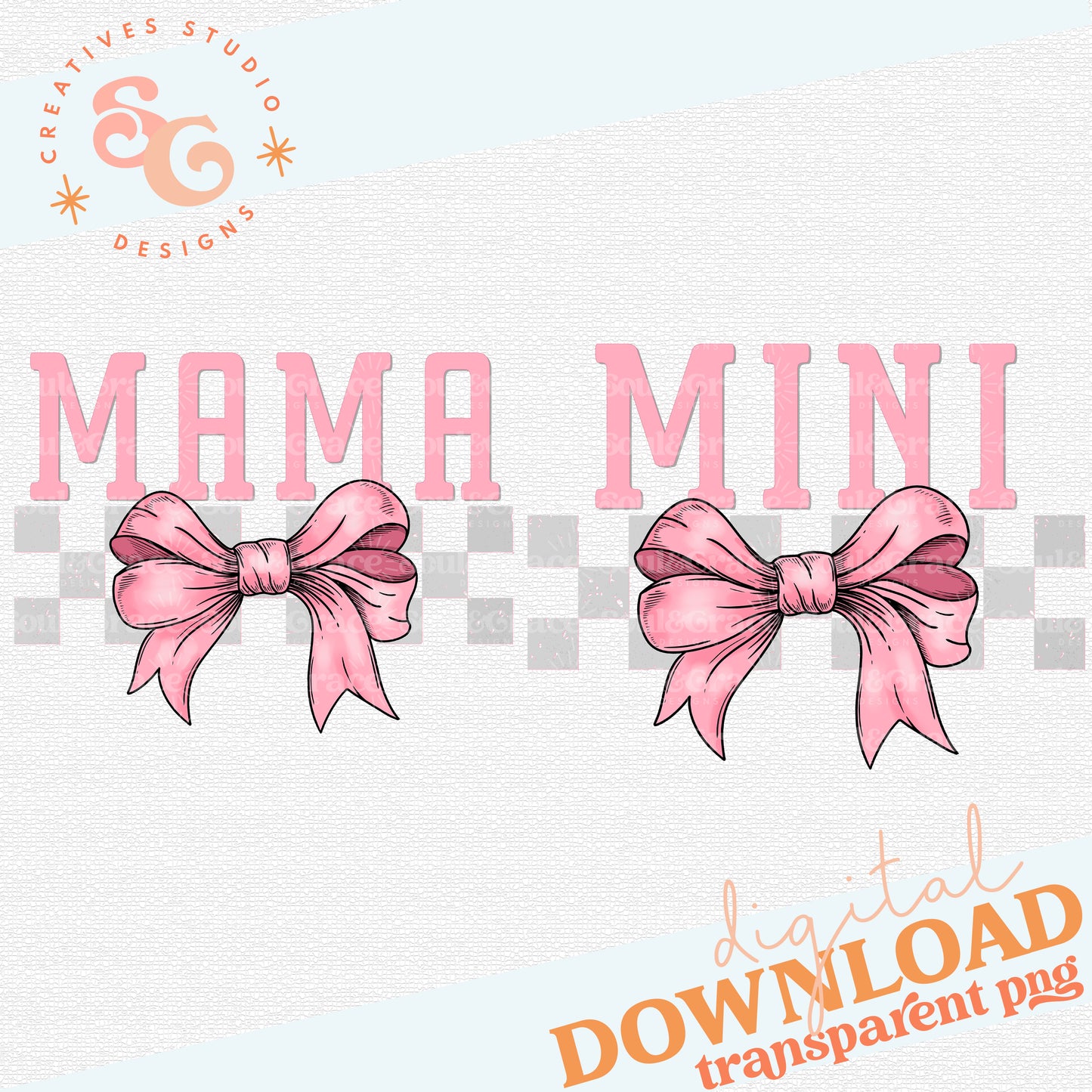 Mama and Mini Set - Coquette Bows