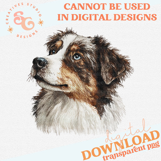 NEEDLEPOINT PETS AUSTRALIAN SHEPHERD