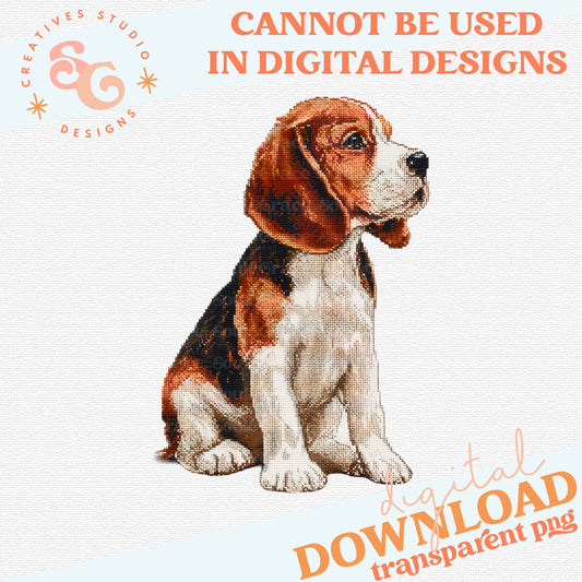 NEEDLEPOINT PETS BEAGLE 2