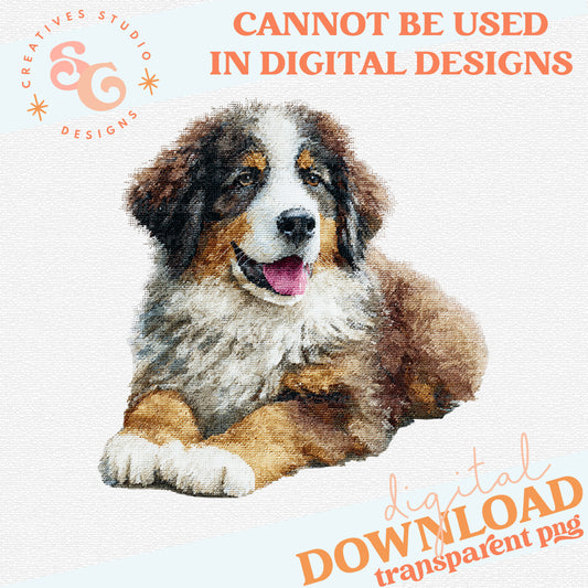 NEEDLEPOINT PETS BERNESE MOUNTAIN DOG 2