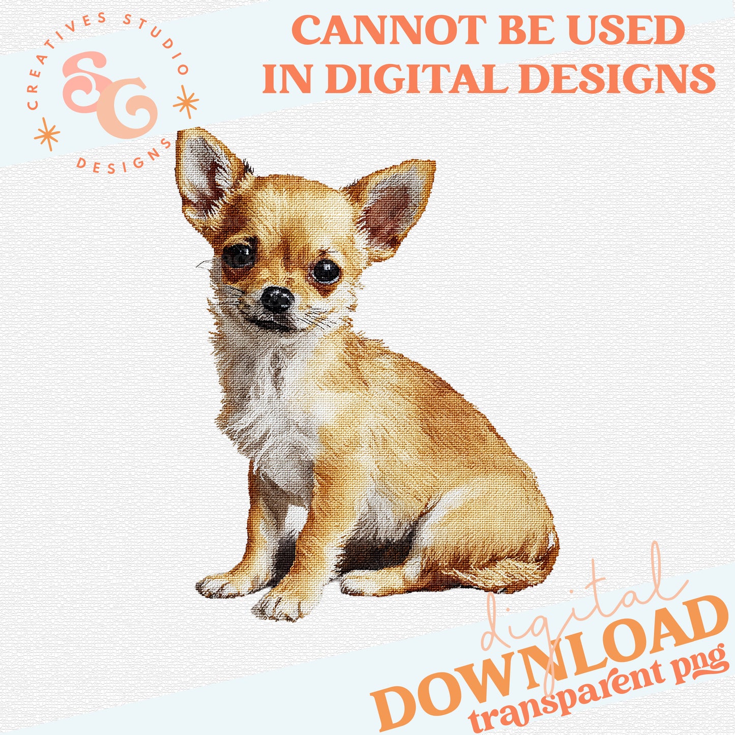 NEEDLEPOINT PETS CHIHUAHUA