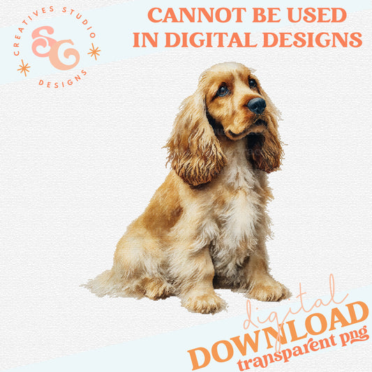 NEEDLEPOINT PETS COCKER SPANIEL 2