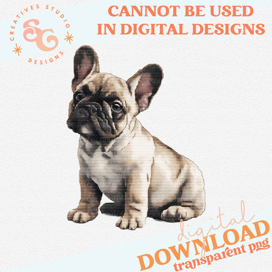 NEEDLEPOINT PETS FRENCH BULLDOG