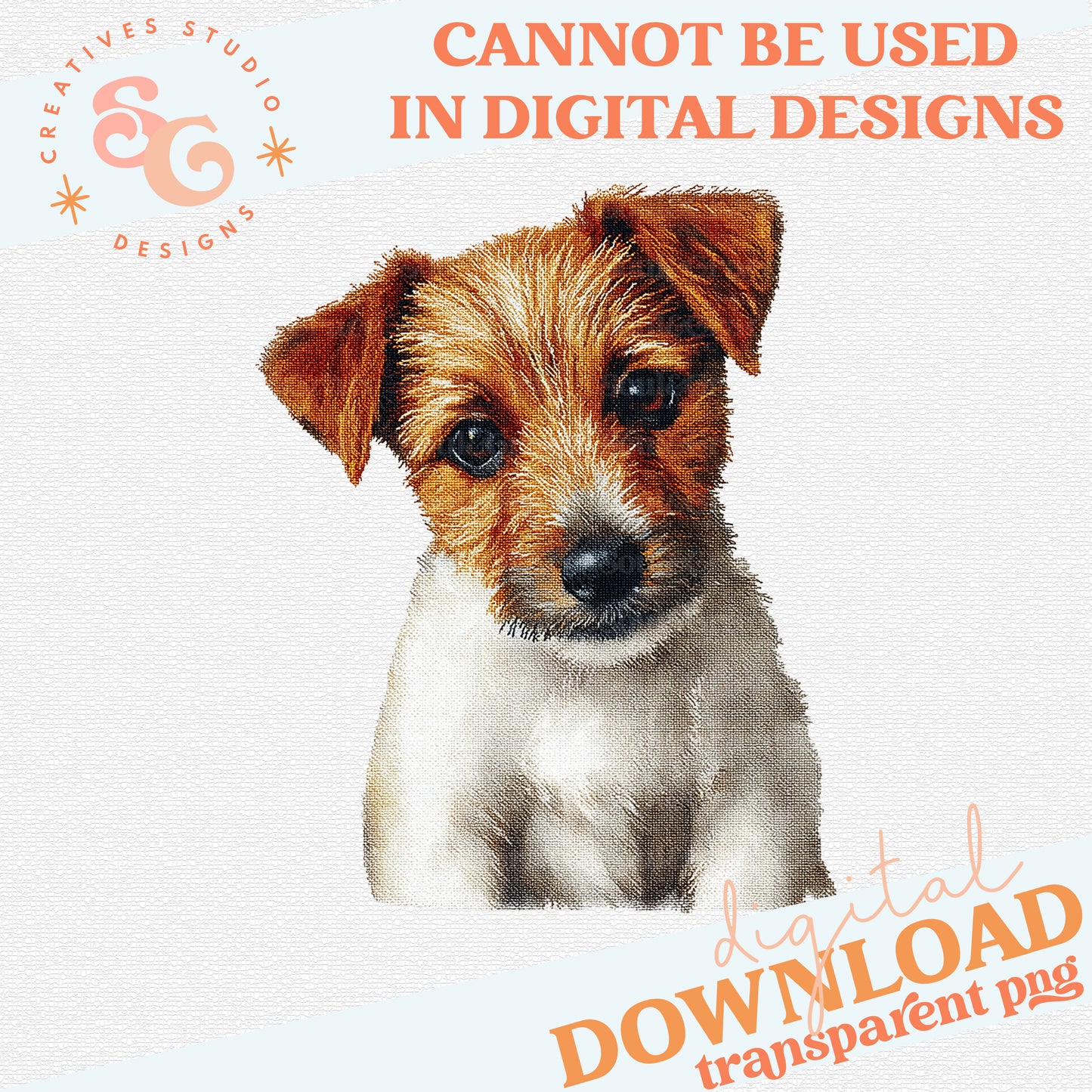 NEEDLEPOINT PETS JACK RUSSEL 2