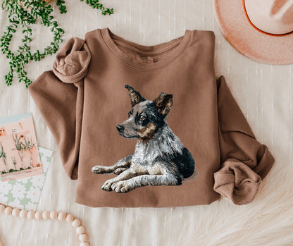 NEEDLEPOINT PETS BLUE HEELER