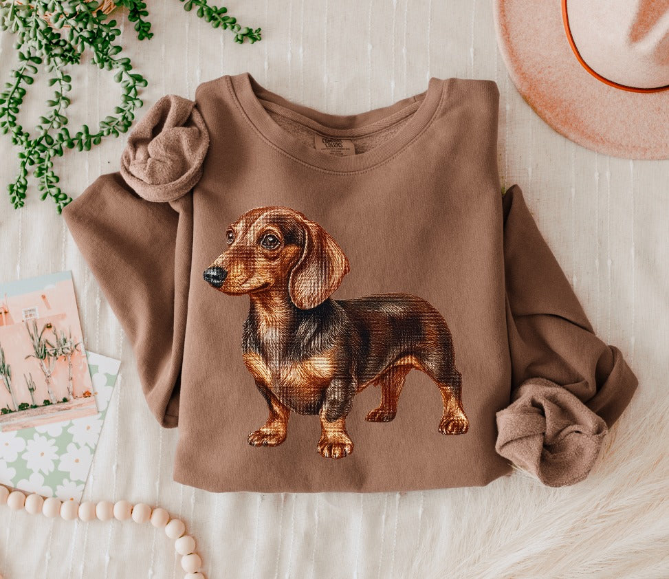 NEEDLEPOINT PETS DACHSHUND