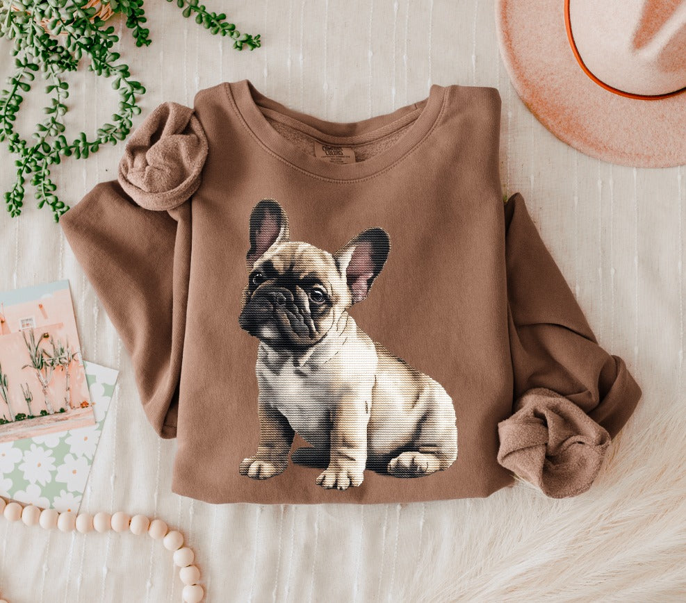 NEEDLEPOINT PETS FRENCH BULLDOG