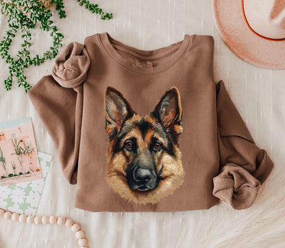 NEEDLEPOINT PETS GERMAN SHEPHERD