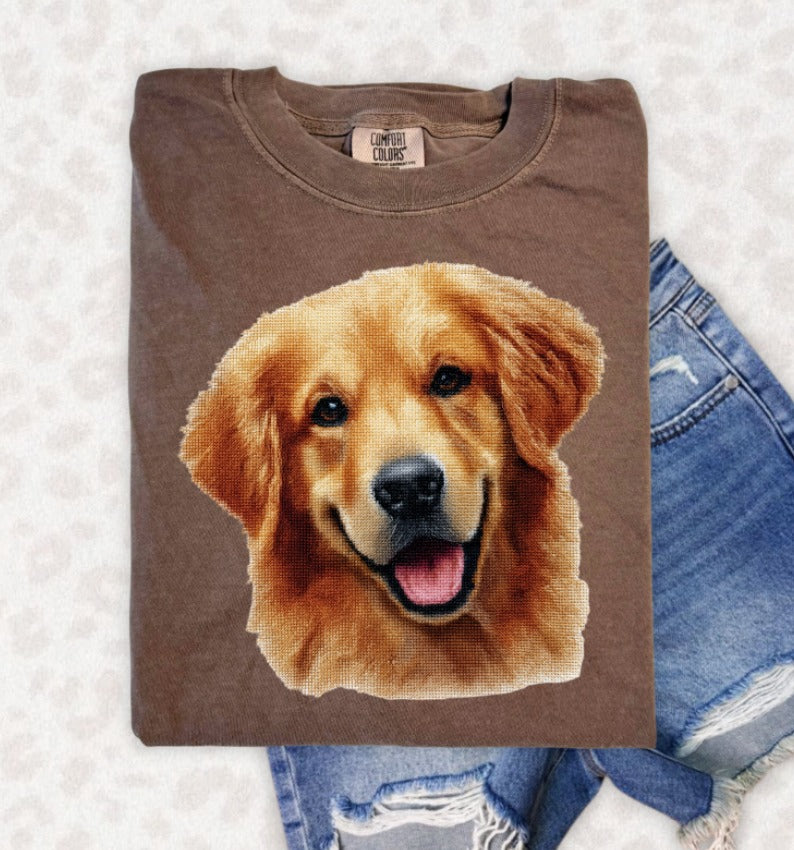 NEEDLEPOINT PETS GOLDEN RETRIEVER 2