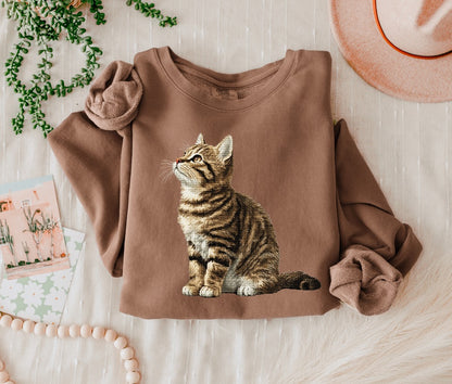 NEEDLEPOINT PETS TABBY CAT