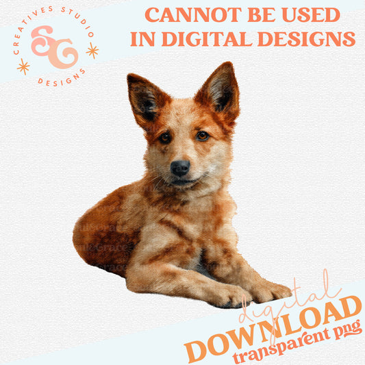 NEEDLEPOINT PETS RED HEELER