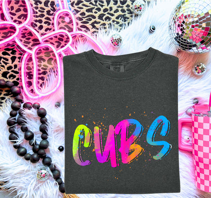 NEON MASCOTS Cubs