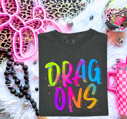 NEON MASCOTS Dragons