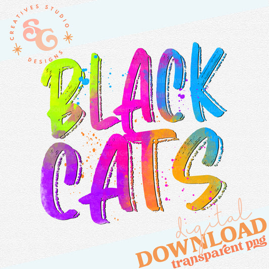 NEON MASCOTS BLACKCATS