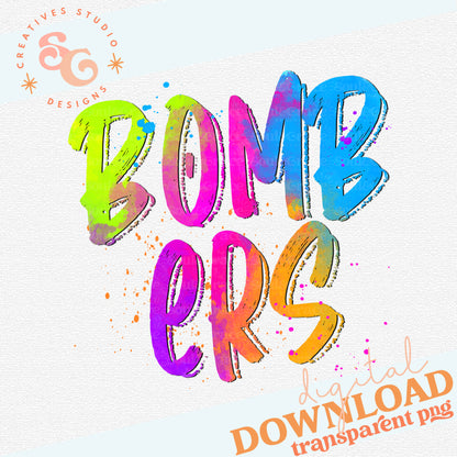 NEON MASCOTS Bombers