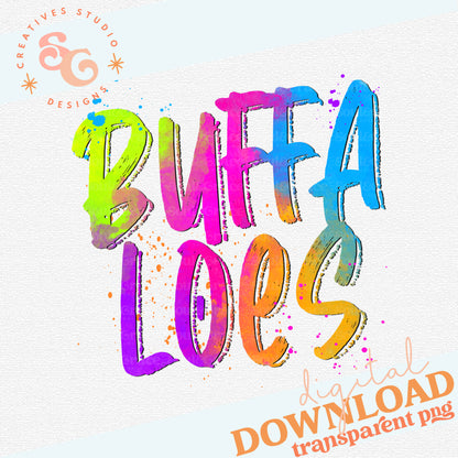 NEON MASCOTS Buffaloes