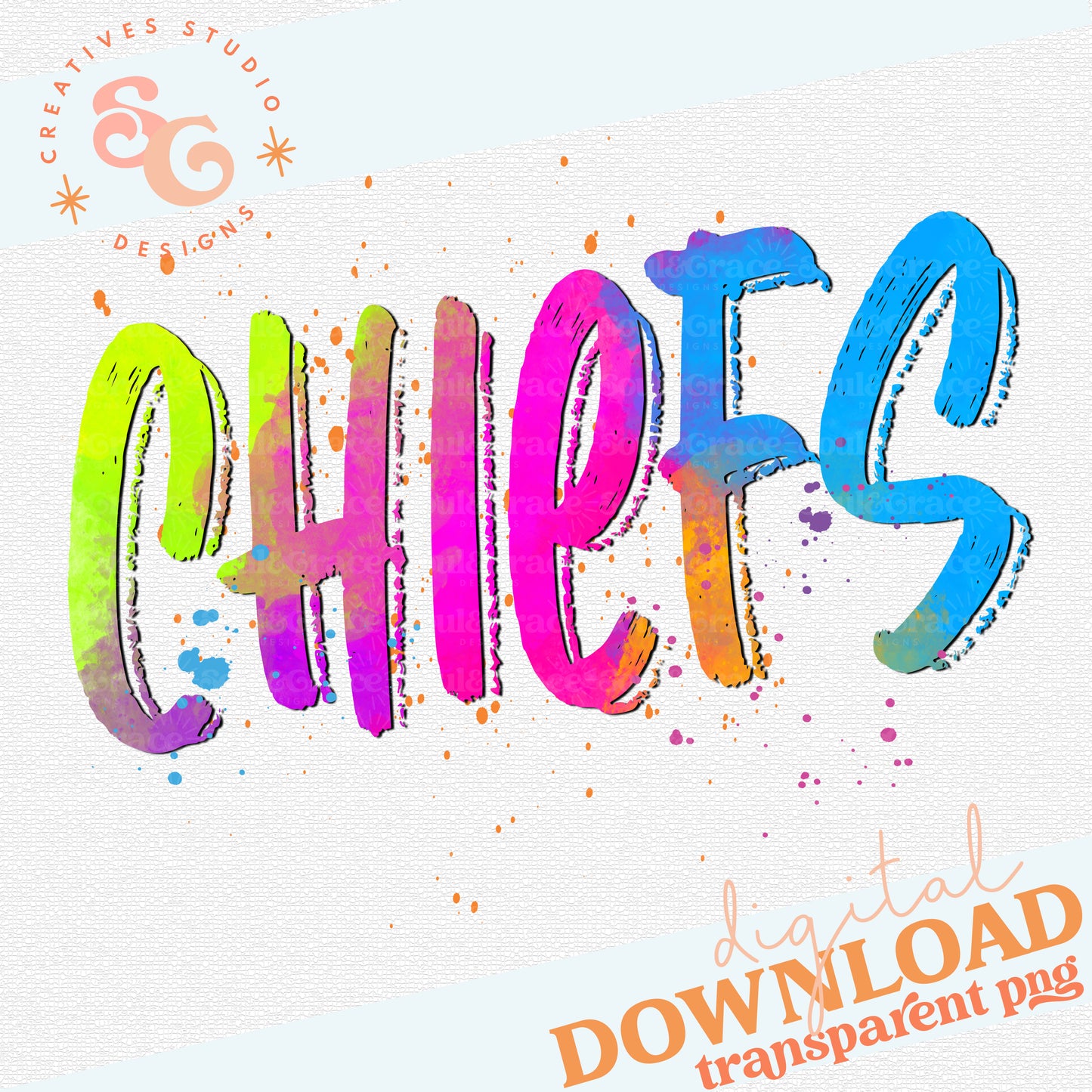 NEON MASCOTS Chiefs
