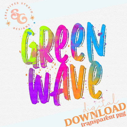 NEON MASCOTS Greenwave