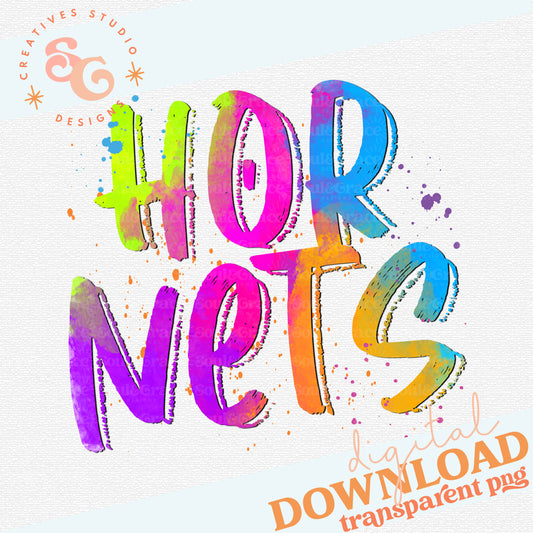 NEON MASCOTS Hornets