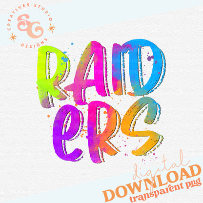 NEON MASCOTS Raiders