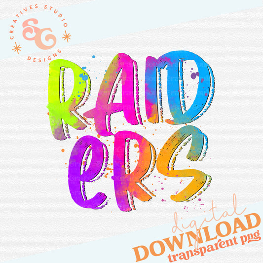 NEON MASCOTS Raiders